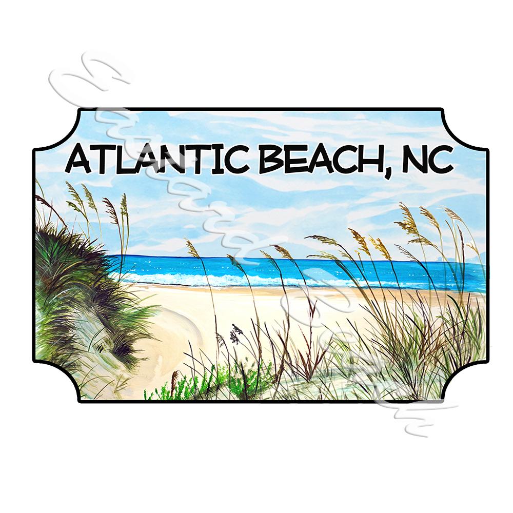 Atlantic Beach - Beach Scene