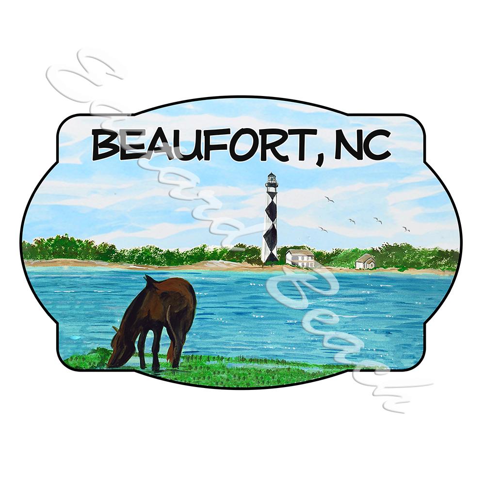 Beaufort - Cape Lookout Scene - Click Image to Close