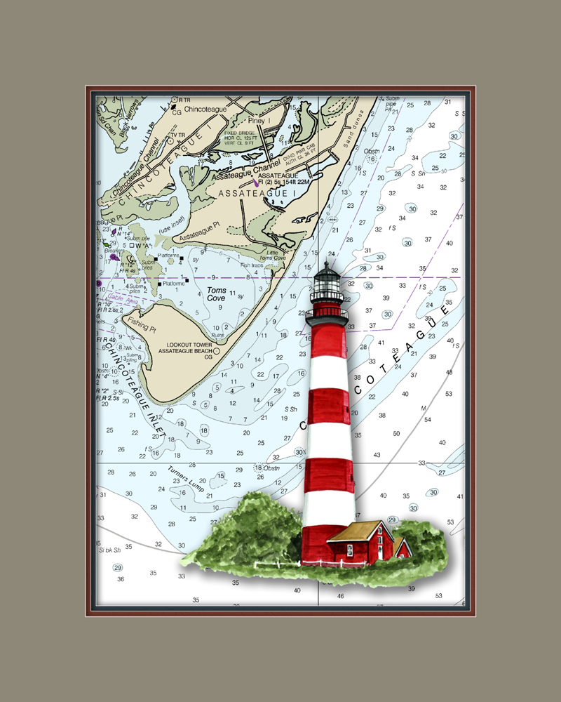 Chart - Assateague Lighthouse