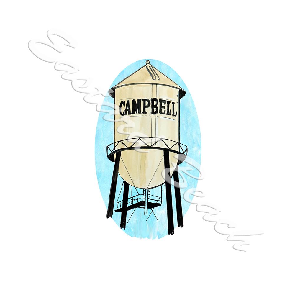 Campbell Water Tower - Click Image to Close