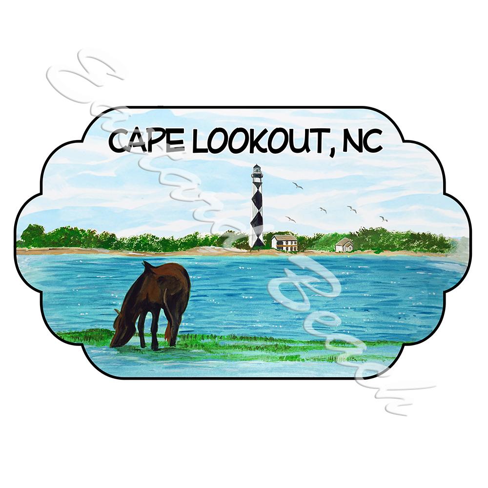 Cape Lookout- Lookout Scene - Click Image to Close