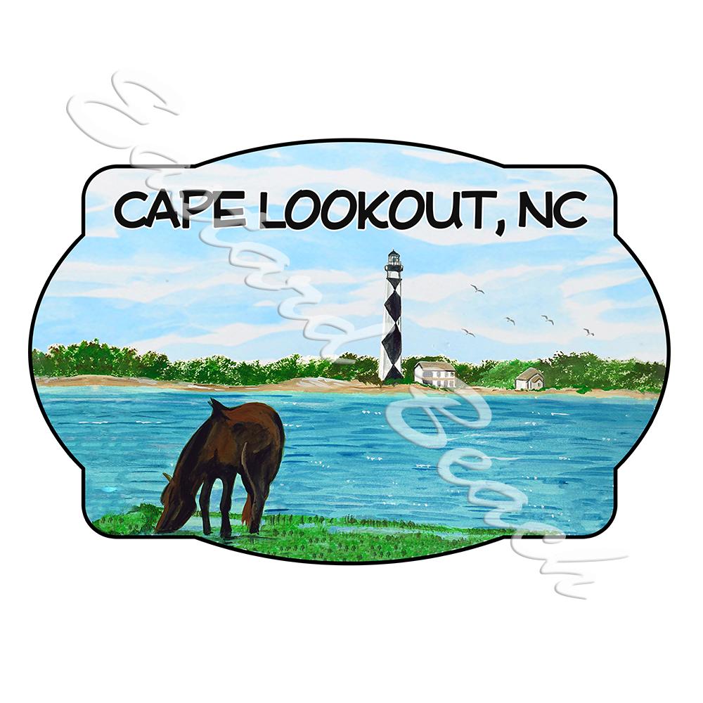 Cape Lookout Scene - Click Image to Close