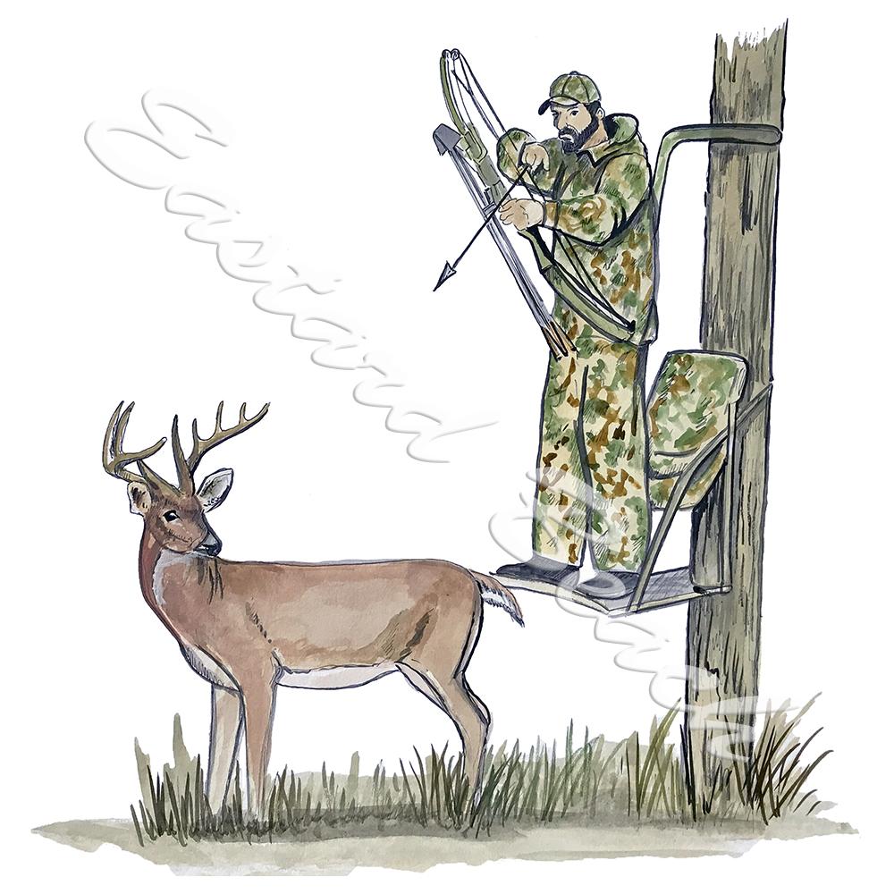 Deer Hunting - Click Image to Close