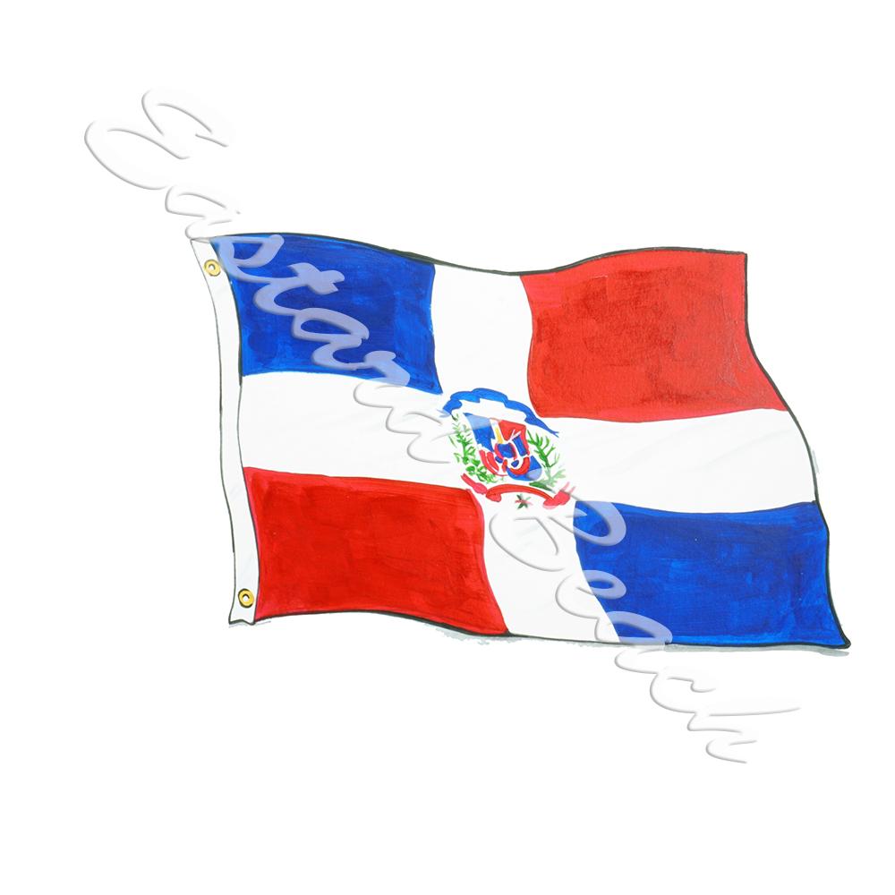Dominican Republic Flag - Click Image to Close