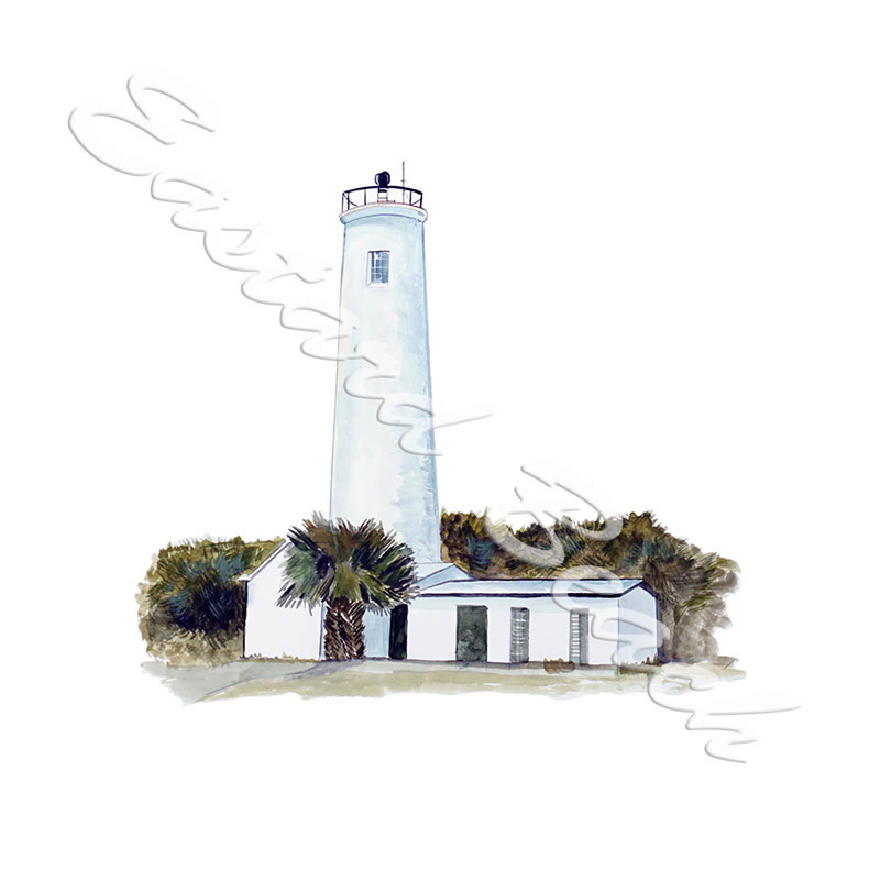 Egmont Key Lighthouse - Click Image to Close
