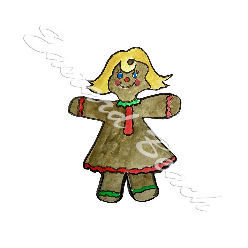 Gingerbread Girl - Click Image to Close