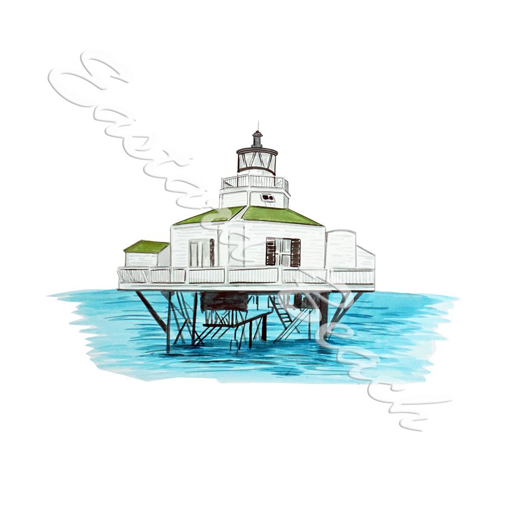 Half Moon Lighthouse - Click Image to Close