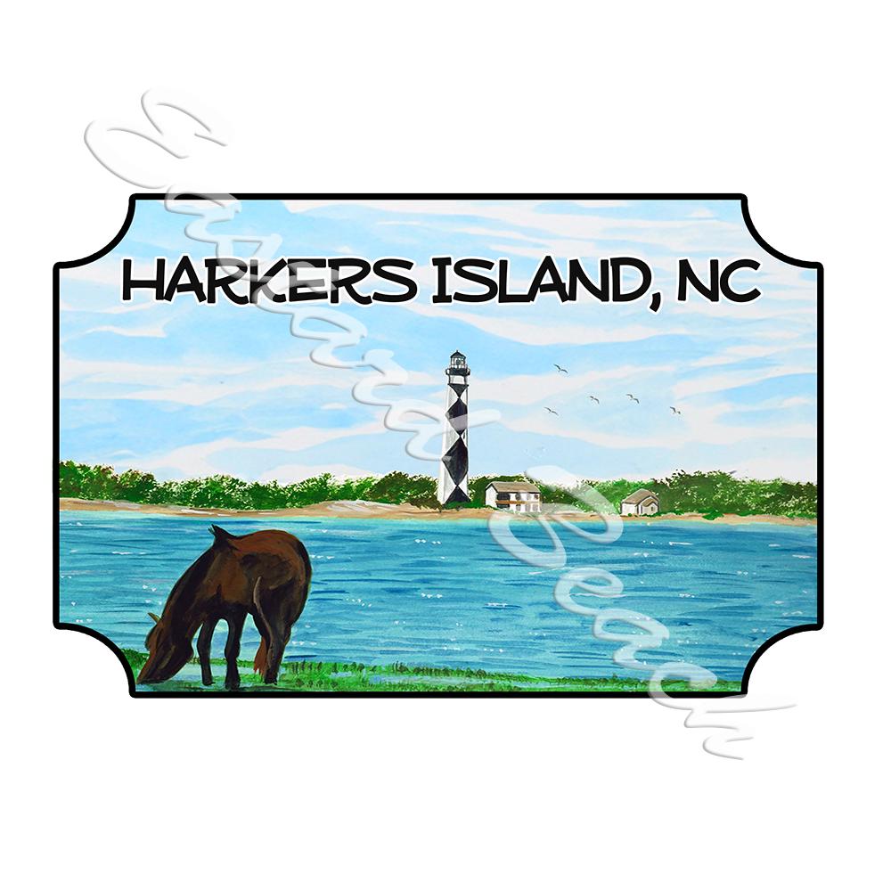 Harkers Island - Cape Lookout Scene - Click Image to Close