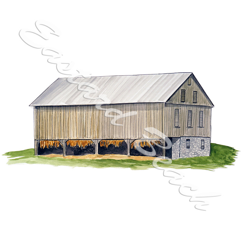 Hay Barn - Click Image to Close