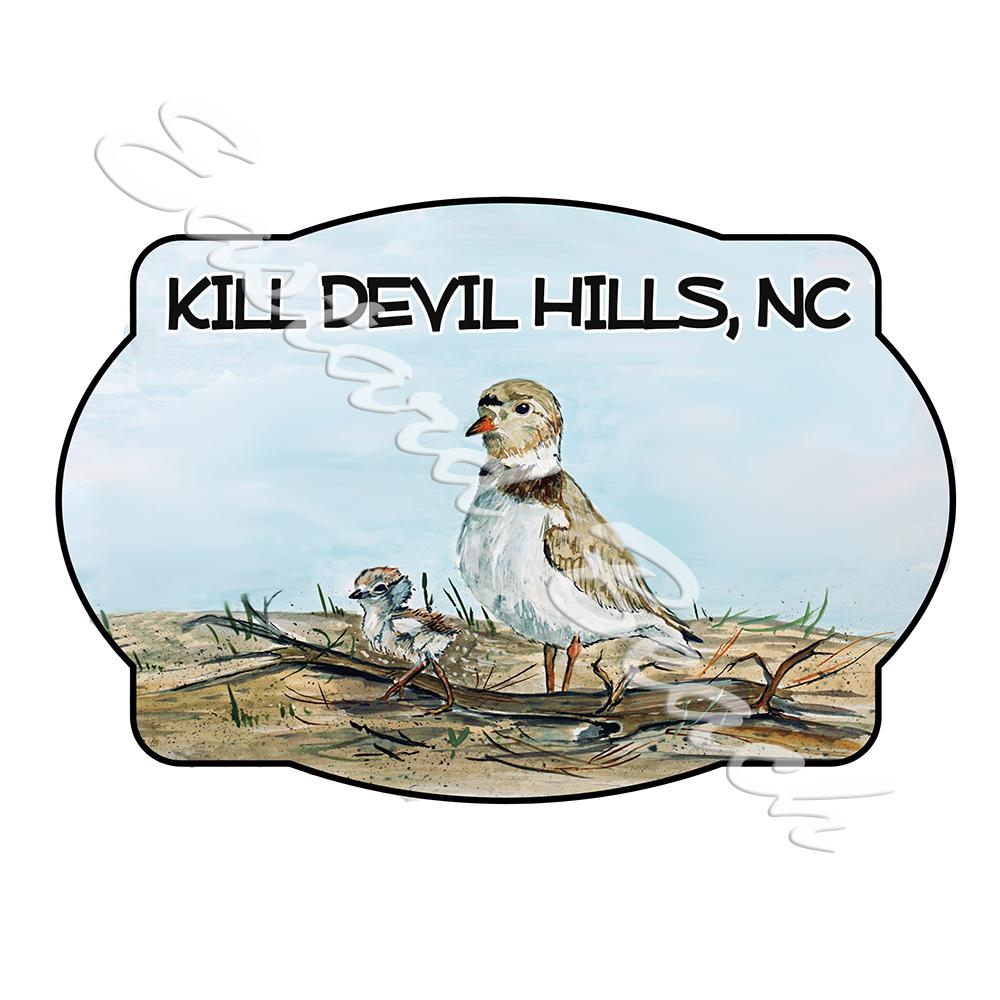 Kill Devil Hill - Shorebird Scene - Click Image to Close