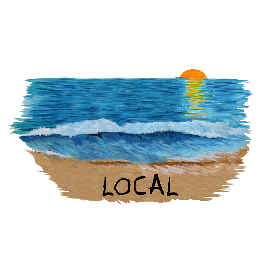 "Local" - Beach Sunset