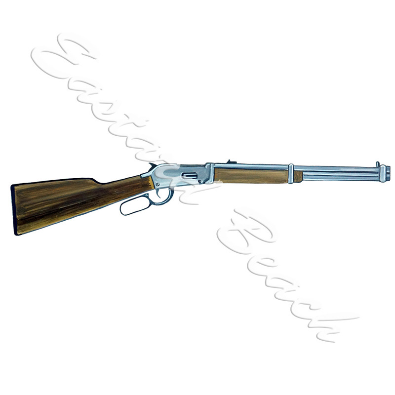 Lever Action Rifle - Click Image to Close