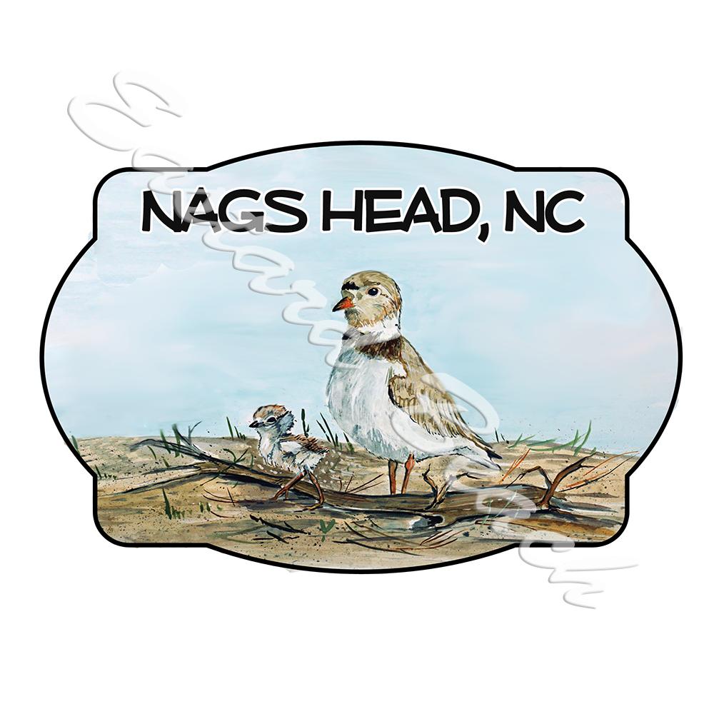 Nags Head - Shorebird Scene - Click Image to Close