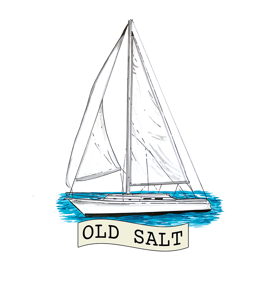 Old Salt - Sailboat