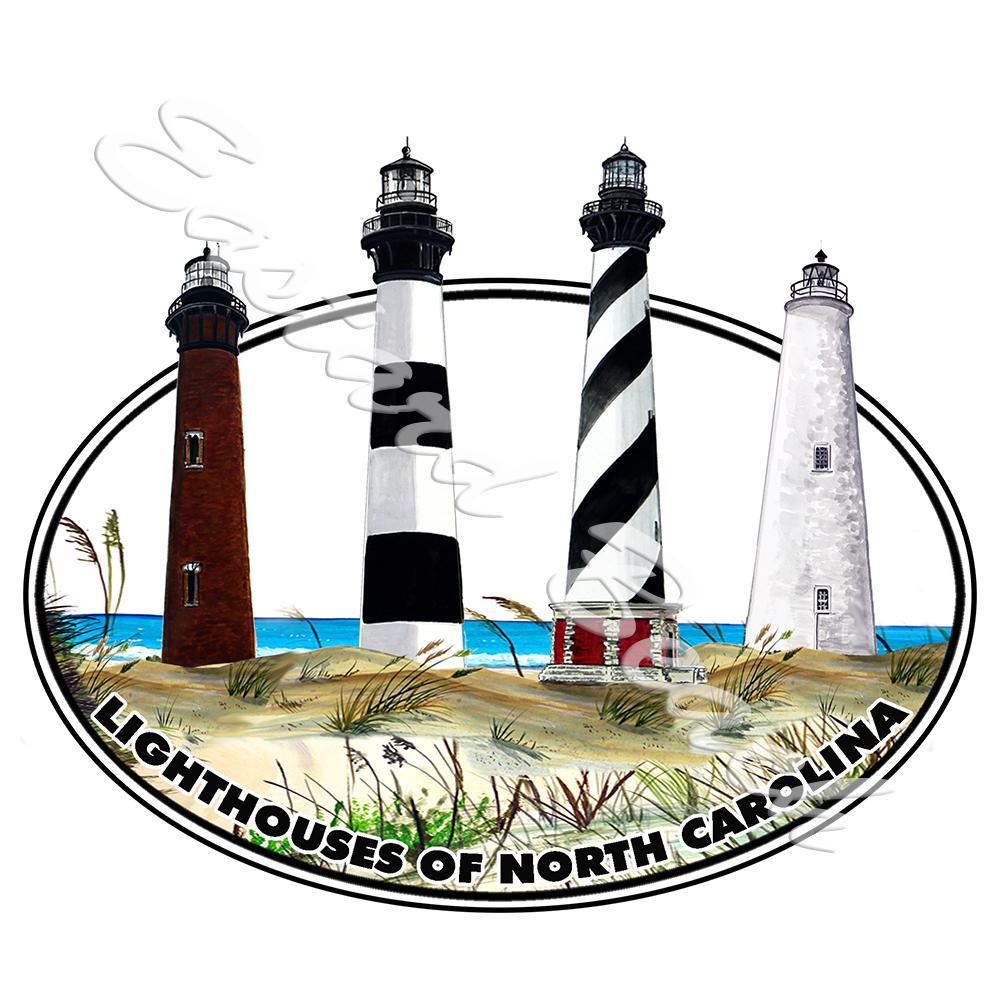 Lighthouses of North Carolina - Click Image to Close