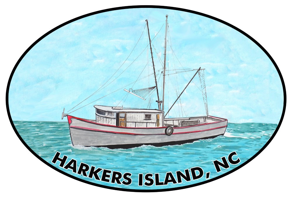 HI - Oval - Shrimp Trawler - Click Image to Close