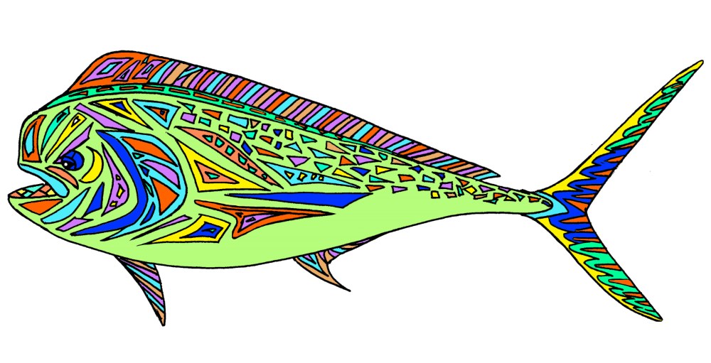 Mosaic Dolphin