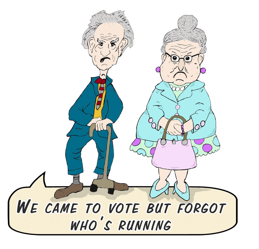 Oldsters - Voting - Click Image to Close