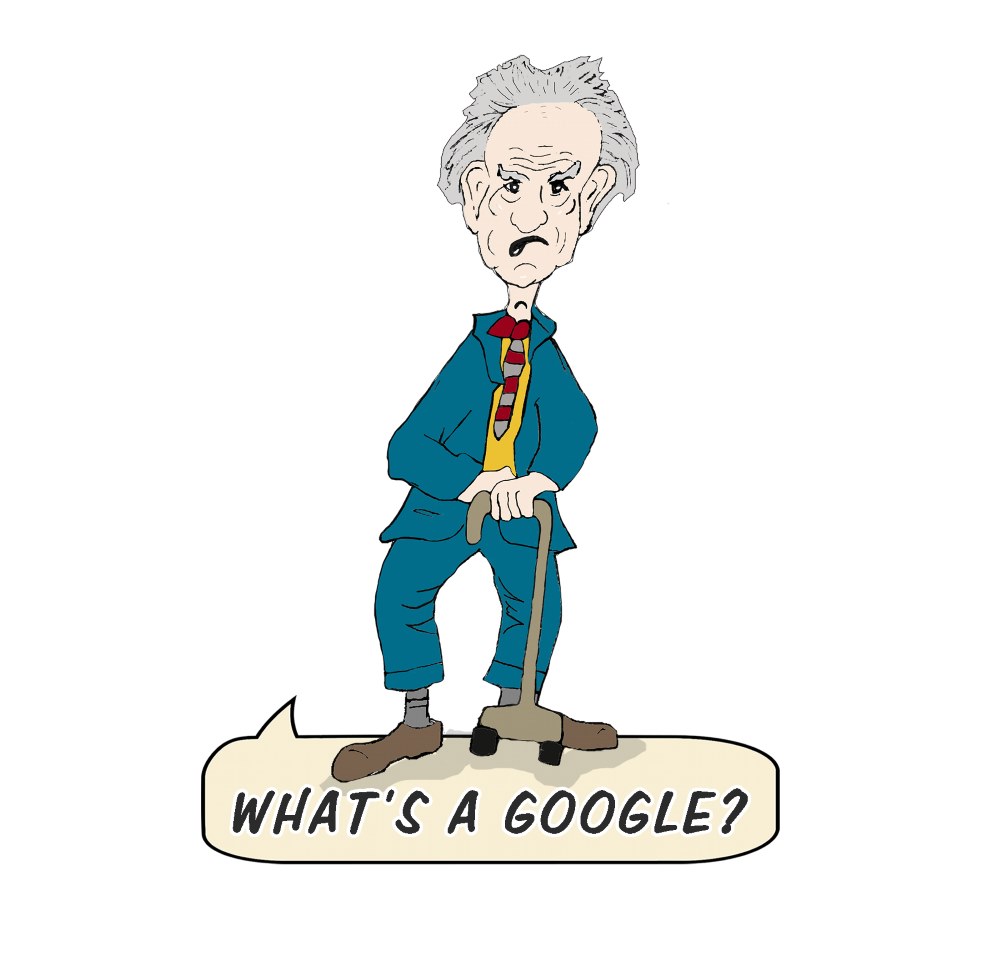 Old Man - What's a Google