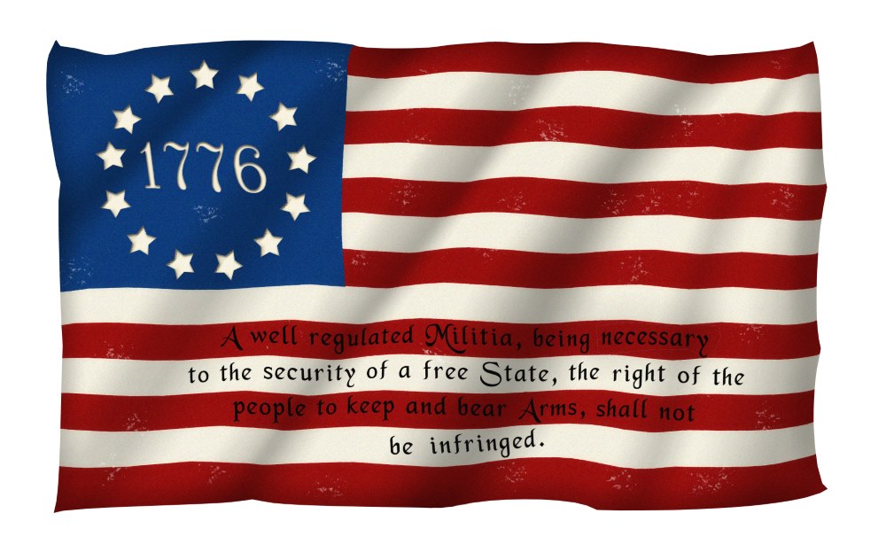 Betsy Ross US Flag - 2nd Amendment - Click Image to Close