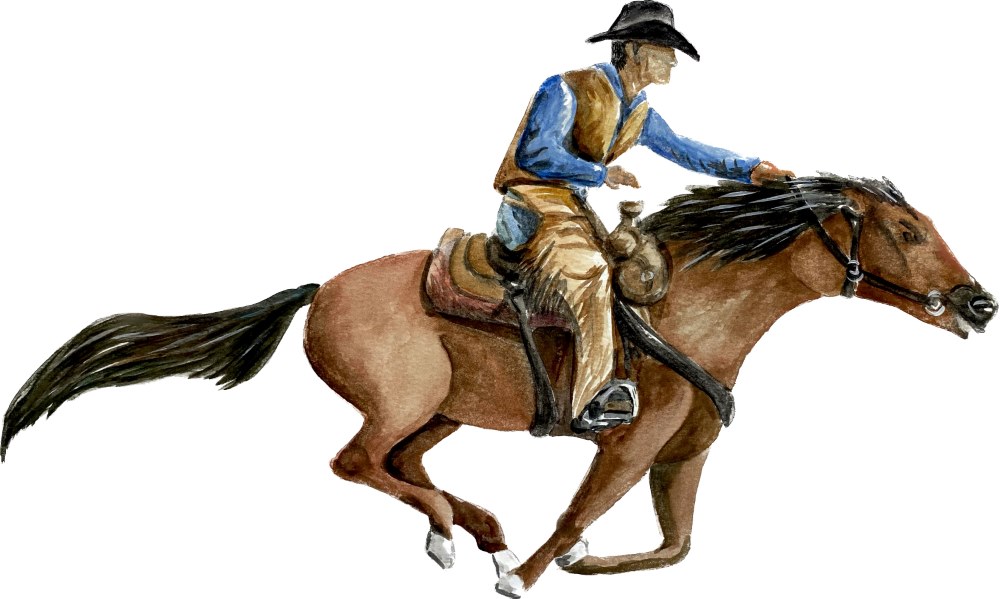 Horseback Rider Gallop - Click Image to Close