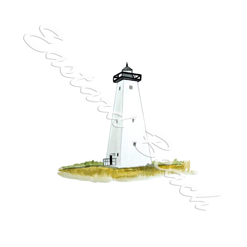 Ship's Island Lighthouse - Click Image to Close
