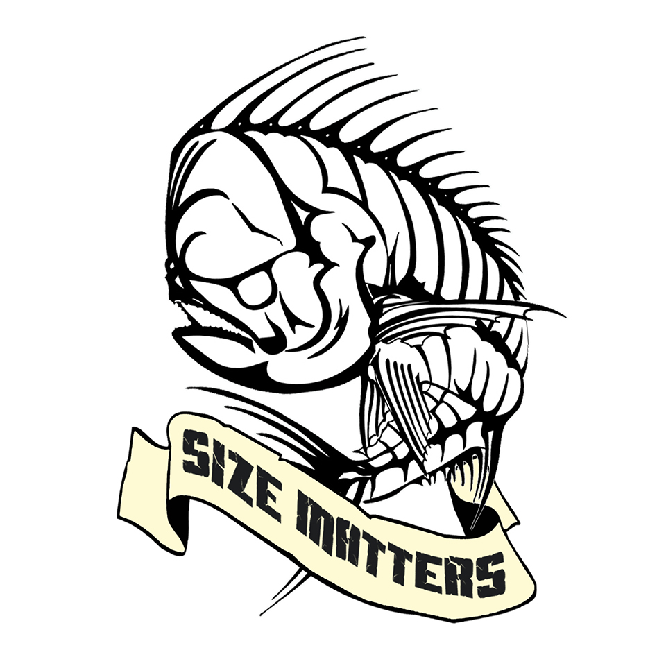 "Size Matters" - Mahi Mahi Bones - Click Image to Close