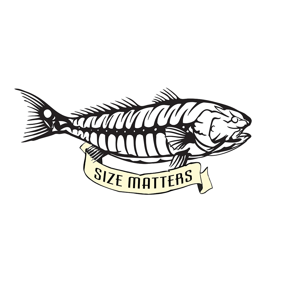 "Size Matters" - Red Drum Bones