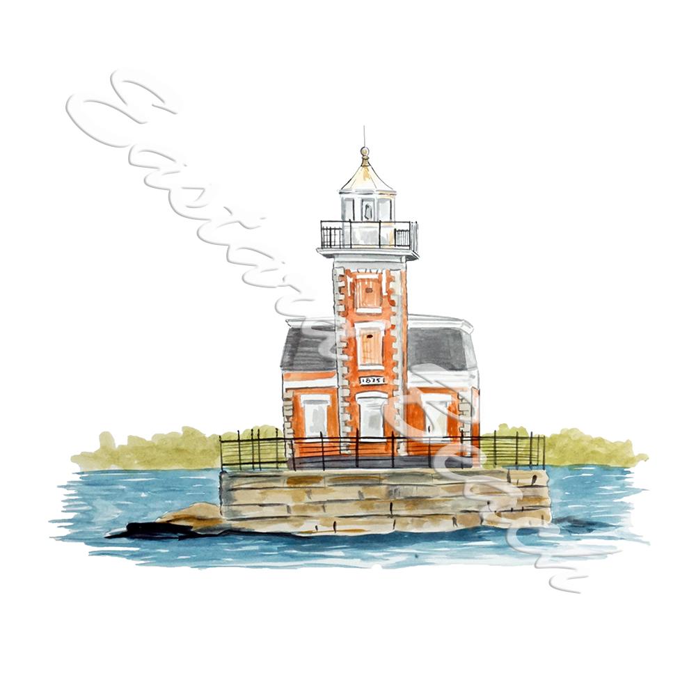 Stepping Stones Lighthouse - Click Image to Close