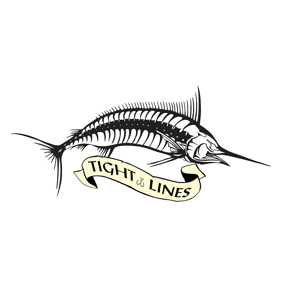 "Tight Lines" - Marlin Bones