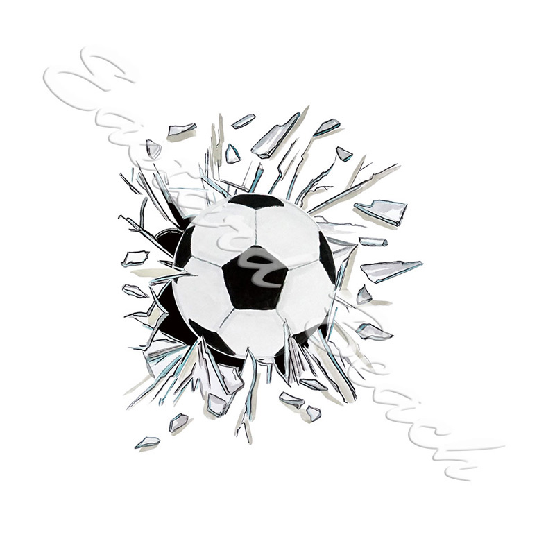 Broken Glass Soccer